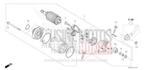 DEMARREUR CBR1000SPR de 2024